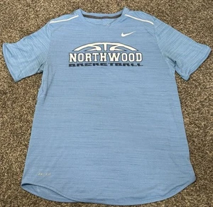 Nike Dri-Fit Northwood Basketball Shirt Size Large Blue VGC - Picture 1 of 3