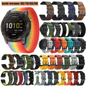 For Garmin Forerunner 935/945/965/955 Solar Wrist Watch Band Strap Replacement - Picture 1 of 273