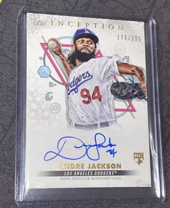 2022 Topps Inception Andre Jackson Rookie On Card Auto #’d /299 #BRES-AJN - Picture 1 of 3