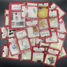 Lot (33) Vintage FIBRE CRAFTS Dollhouse Miniatures NOS - ALL DIFFERENT