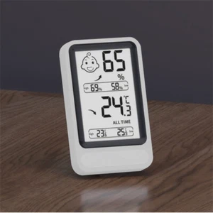 ℃/℉ Digital Wireless Indoor/Outdoor House Thermometer Temperature Meter Magnetic - Picture 1 of 12