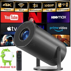 5G 4K Projektor Beamer HD WiFi Bluetooth HDMI USB 25000Lumen OS/Android Heimkino - Bild 1 von 19