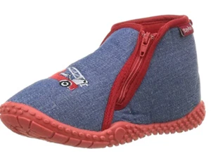Playshoes GmbH Fire brigade, Unisex Babies’ Walking Baby Shoes, Blue. 2.5 UK - Picture 1 of 6