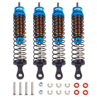 Juego/amortiguador amortiguador de aceite de aluminio para lonchera Tamiya CW-01 calabaza medianoche Foto 1 de 4