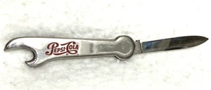 VINTAGE PEPSI-COLA BOTTLE OPENER KNIFE,POCKET,FOLDER,ING,GIFT,ADVERTISING,SODA:) - Picture 1 of 3