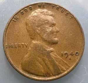 1940-S Lincoln Wheat Cent - Coin As Shown - Ships Free 1J - Picture 1 of 2