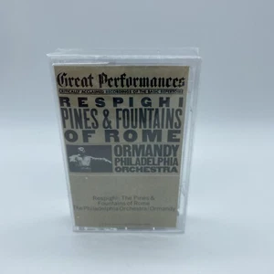 Respighi: Pines & Fountains Of Rome Cassette Tape Ormandy Philadelphia Orchestra - Picture 1 of 6