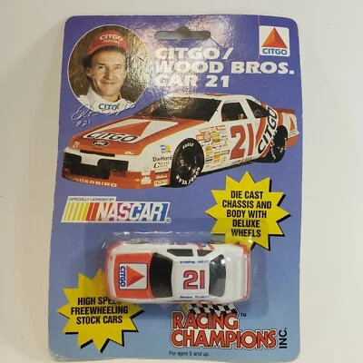 Racing Champions Citgo Wood Bros Car #21 Nascar Ford Thunderbird NIB - Image 1 of 4