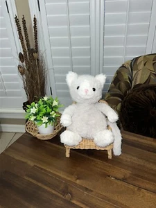 Jellycat London Mitten Kitten Grey Cat RETIRED HTF Plush Stuffed Animal - Picture 1 of 6