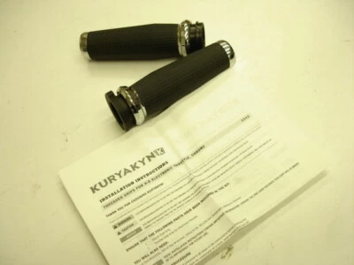 Acelerador electrónico Harley Davidson Kuryakyn 5942 empuñaduras trilladoras cromadas SL) Foto 1 de 4