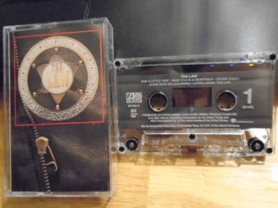 RARE OOP The Law CASSETTE TAPE Paul Rodgers QUEEN David Gilmour PINK FLOYD Rea ! - Image 1 of 2