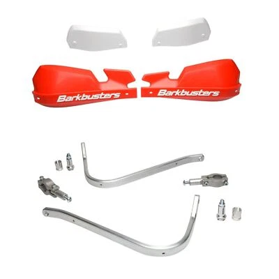 Barkbuster VPS rojo Handgaurd y montaje en dos puntos Suzuki DR 200SE 2005 - 2015 Foto 1 de 4