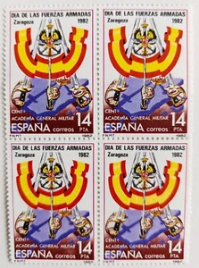 España Bloque de 4 Sellos Edifil 2659. Dia de las Fuerzas Armadas. - Imagen 1 de 1
