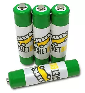 4-Pack Triple A AAA 550mAh Batteries for HHR-55AAABU Panasonic Cordless Phone - Picture 1 of 4