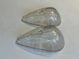 Pair VW Volkswagen Type1 Bug Beetle Turn Signal Lens Cristal Left or Right 68-69 - Picture 1 of 11