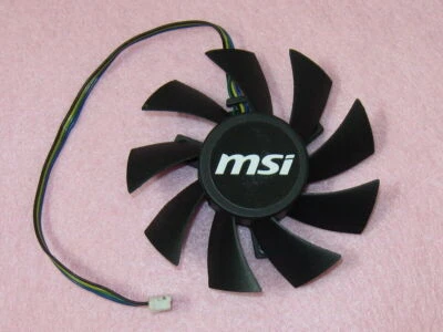Cooler Fan For MSI R4770 HD4770 R4770 HD 4770 T128015SU 75mm Graphics Card - Image 1 of 3