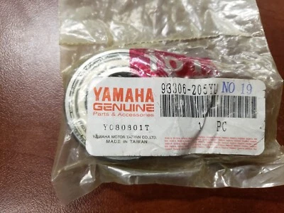 NOS OEM FACTORY YAMAHA VINO CLASSIC XC50 2006-2011 BEARING 93306-205YU - Image 1 of 2