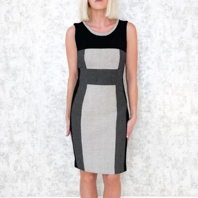 Vestido Yoana Baraschi Columna Lunares Canalizados Movible Foto 1 de 4