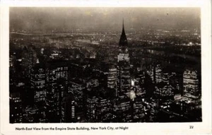 AK CPA vista noreste desde el Empire State Building CIUDAD DE NUEVA YORK EE. UU. (790227) - Imagen 1 de 2