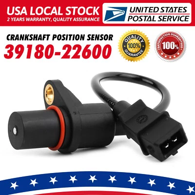 39180-22600 Crankshaft Position Sensor Fits for 2000-2011 Hyundai Accent NEW - Изображение 1 из 4