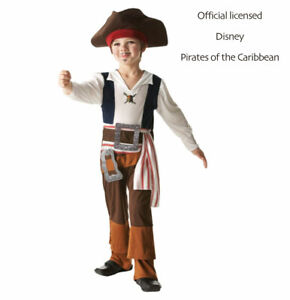 Disney Captain JackSparrow Pirates of the Caribbean On Stranger Tide Boy Costume