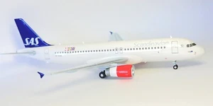 Airbus A320 SAS Scandinavian Airlines Hogan Diecast Collectors Modelo 1:200 - Imagen 1 de 8