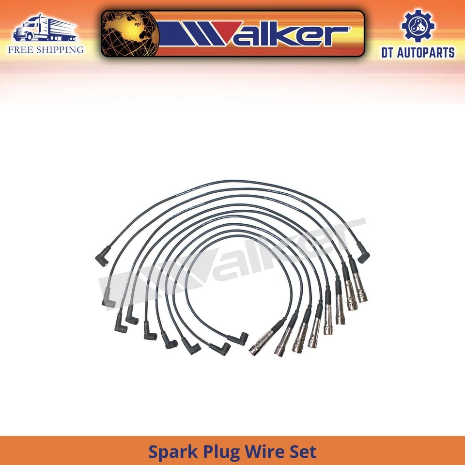 Juego de cables de bujía Walker 1974 1975 para Mercedes-Benz 450SL 1973-1976 4,5 L V8 Foto 1 de 1