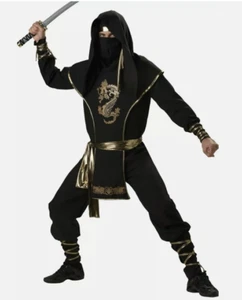Ninja Halloween costume, Size 12, waist 25/26, height, 56-58 inches, incharacter - Picture 1 of 2