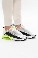 NEW IN BOX Nike Men's Air Max 2090 White Volt Shoes Sneakers CZ7555-100