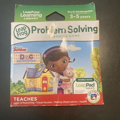 LeapFrog Doc McStuffins Leapster Explorer LeapPad Problem Solving -NEW & SEALED - Image 1 of 4