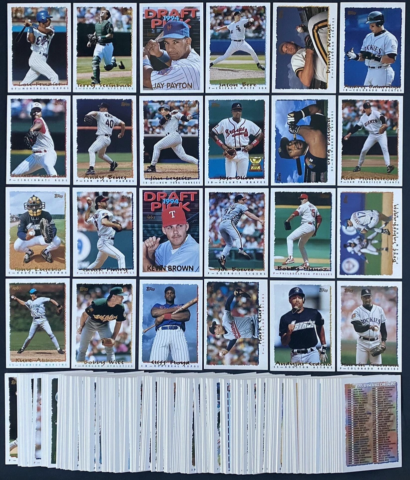 1995 Topps - Baseball Cards - #441-660 - Complete Your Set - You U Pick - Image 1 of 1