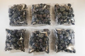 Sapphire Crystals 3/8" 6 Oz Bag Metaphysical Throat Chakra Healing Crystal Rough - Picture 1 of 3