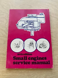 Small Engines Service Manual 10th Edition Intertec SES-10 1973 Paperback Book - Bild 1 von 14
