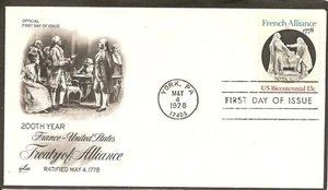 US SC # 1753 French Alliance FDC, Artcraft Cachet. - Picture 1 of 1
