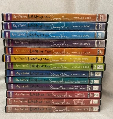 Last of the Summer Wine Vintage 1976 - 2006 Mixed Lot of 13 Cases with 24 DVDs — 第 1/4 张图片