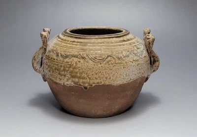 ДИНАСТИЯ ХАНЬ (206 Г. ДО Н.Э. 220), КИТАЙСКИЕ ПРОТО-ФАРФОРОВЫЕ КЕРАМИЧЕСКИЕ БАНКИ антикварные китайские - Изображение 1 из 4