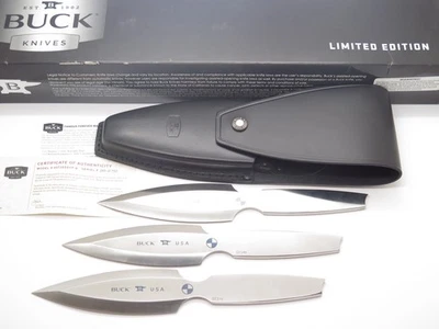 2017 Buck 073 0073SSSVP Custom Limited Fixed Dagger Knife Set - Image 1 of 4