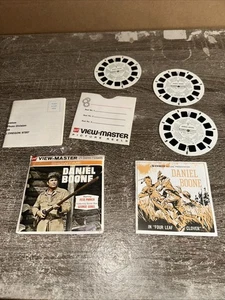 Daniel Boone Fess Parker George Gobel 1965 GAF View-Master Packet B-479 - New - Picture 1 of 12