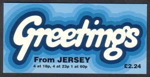 JERSEY 1995 - Greettings - carnet - MNH - Picture 1 of 2
