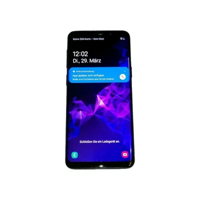 Smartphone Samsung Galaxy S9 Duos SM-G960F  64GB 5.8" Black #6819 - Bild 1 von 4