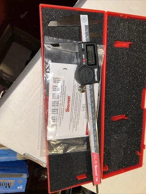 Starrett 798A-8/200 IP67 Electronic Caliper 0-8"/0-200mm Measure Range,Free Ship - Image 1 of 4