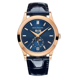 Patek Philippe Annual Calendar 5396R-014 38.5mm Blue Dial Rose Gold Watch -2017 - Picture 1 of 1