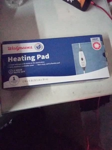 Walgreens Heating Pad Heat Therapy 4 Settings Mahcine Washable 2 Hour Auto Off - Picture 1 of 1