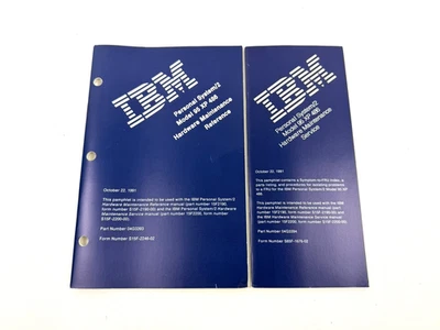 De Colección IBM PS/2 Modelo 95 XP 486 Hardware Mantenimiento Servicio Referencia 04G3393 Foto 1 de 4