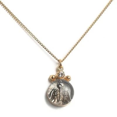 VSA | Dije de Ángel Guardián Vírgenes Santas y Ángeles Luvie Foto 1 de 2