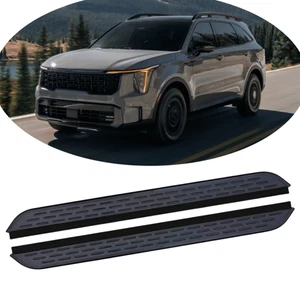 2PCS for Kia Sorento MQ4 2021-2025 Fixed Side Step Pedal Running Board Nerf Bar - Picture 1 of 7