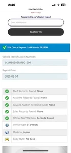 1994 Honda Cr250r Frame - Picture 1 of 13