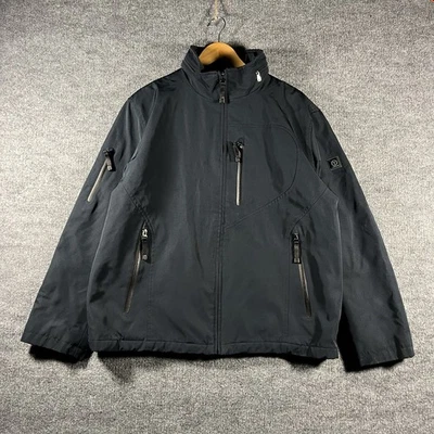 Tumi Tech Jacket Mens XL Blue Full Zip Pockets Outdoor Casual Water Resistant - Image 1 of 4