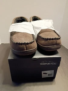 Tempur-Pedic Therman Mokassin Herren grau braun Freizeit Hausschuhe TP6073-005 13M - Bild 1 von 11