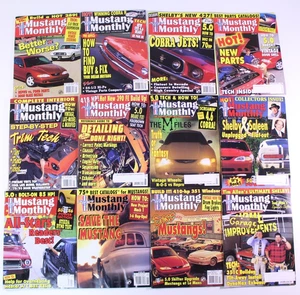 Mustang Monat Vintage Magazin Lot Konvolut 1997 kompletter Jahrgangssatz voll 12 Autoausgaben - Bild 1 von 24